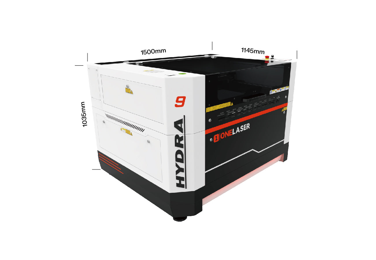 OneLaser Hydra 9 – 100W & 38W Dual-Laser Engraver